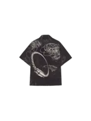 CAMISA PACE STEEL CABLE CUBAN COLLAR