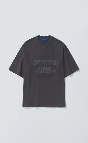 CAMISETA QUADRO CREATIONS AVANT-GARDE COLLEGE BOXY