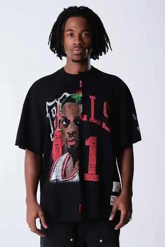 CAMISETA THE SAINT OVERSIZED ENCONTRO DENNIS RODMAN