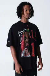 CAMISETA THE SAINT OVERSIZED ENCONTRO DENNIS RODMAN