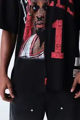 CAMISETA THE SAINT OVERSIZED ENCONTRO DENNIS RODMAN