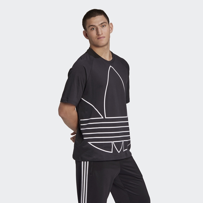 adidas big trefoil camiseta