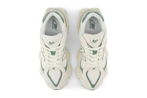 【タカ】 新品 ニューバランス 9060 EEI ホワイト グリーン TENIS NEW BALANCE 9060 - TENIS NEW BALANCE 9060 - NEW BALANCE