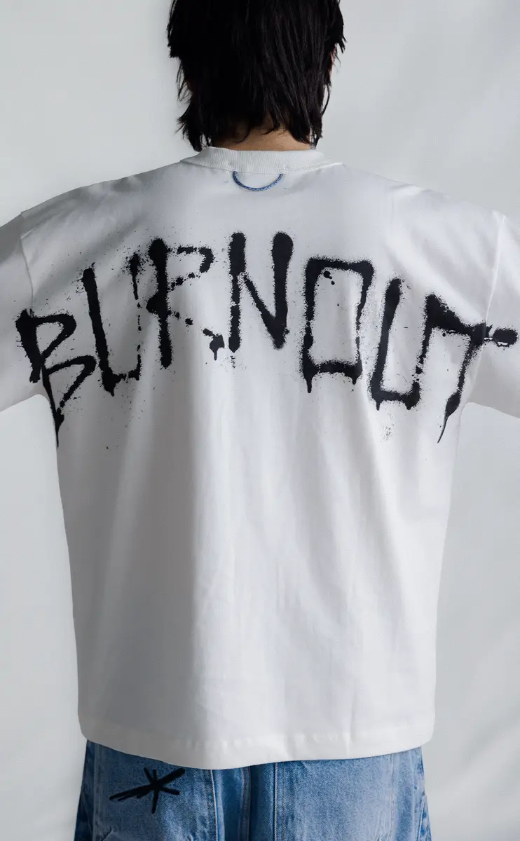 CAMISETA QUADRO CREATIONS GRAFITE BURNOUT - CAMISETA QUADRO