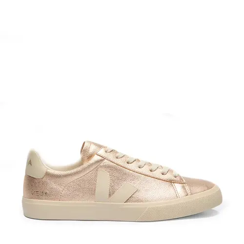 TENIS VEJA CAMPO LEATHER PLATINE
