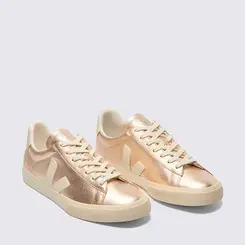 TENIS VEJA CAMPO LEATHER PLATINE