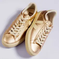 TENIS VEJA CAMPO LEATHER PLATINE