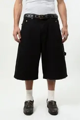 BERMUDA BARRA CREW JEANS DESCONTRUIDA