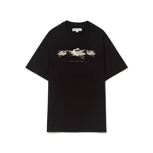 UNISSEX CAMISETA BARRA CREW GARÇAS