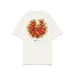 UNISSEX CAMISETA BARRA CREW OCTOGONOS FLORIDOS